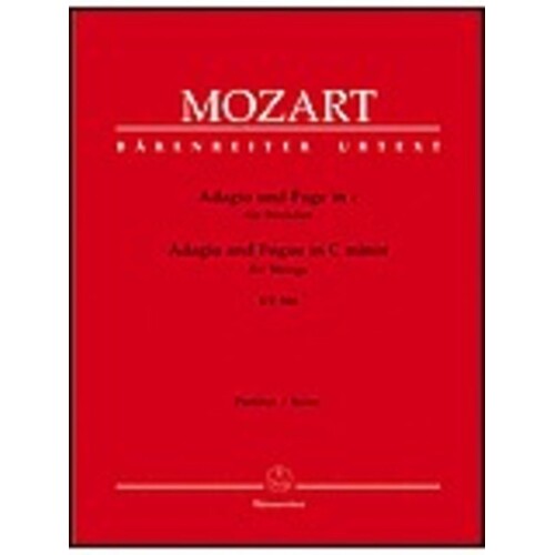 Adagio And Fugue K 546 C Min Score/Parts