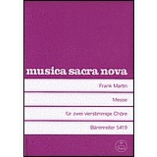 Mass For Two Mixed Voice Choirs (SATB&SATB)