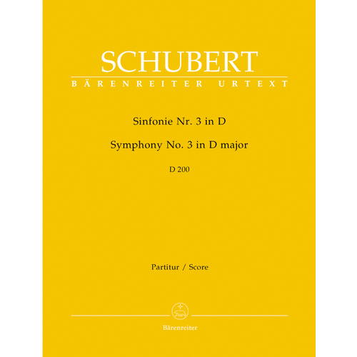 Symphony No 3 in D Full Score