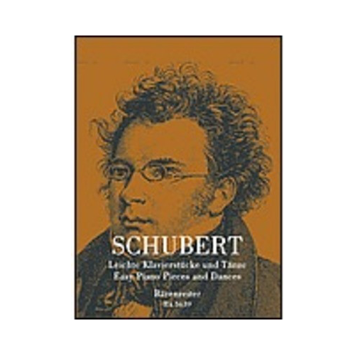 Easy Piano Pieces and Dances by Schubert