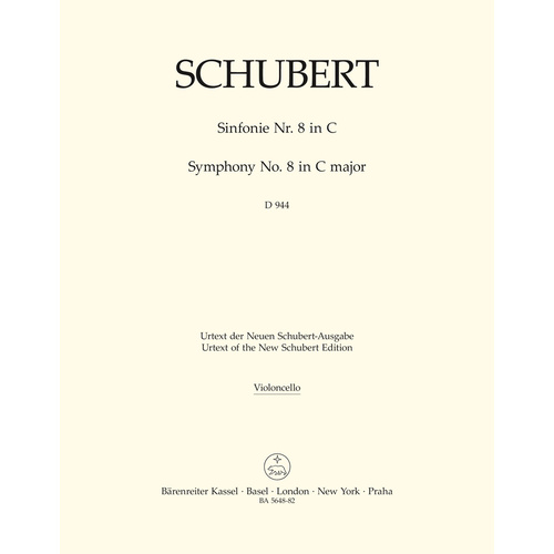 Symphony No 8 in C Bass Guitar Sheet Music