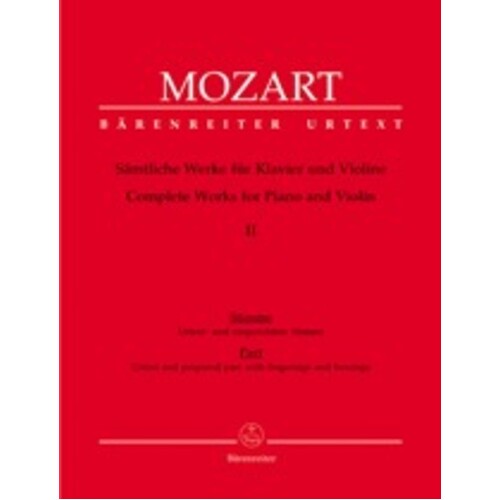 Complete Works For Violn And Piano Book 2