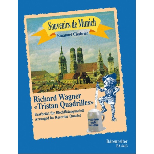 Souvenirs De Munich Arr Recorder Quartet Book