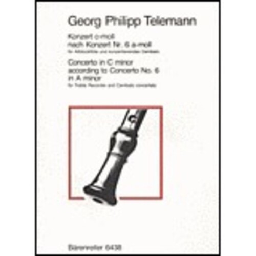 Concerto C Min Tre/Piano Book
