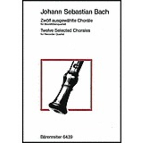 Selected Chorales 12 Des Tre Ten Bass