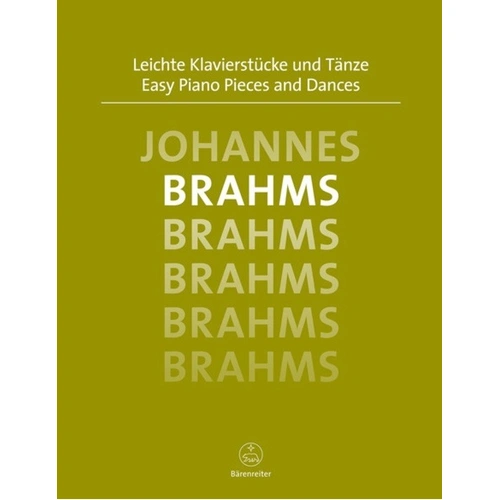 Brahms Easy Piano Pieces and Dances Urtext