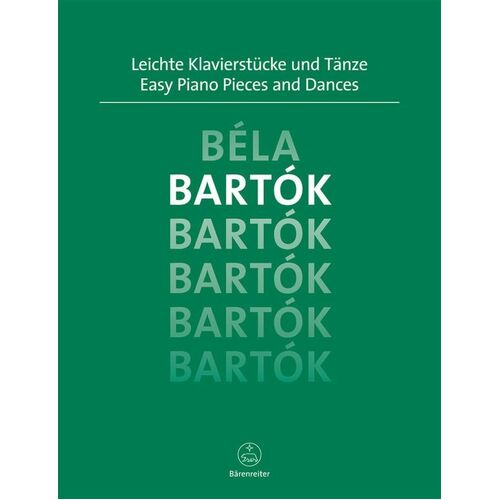 Bartok - Easy Piano Pieces And Dances (Softcover Book) Book