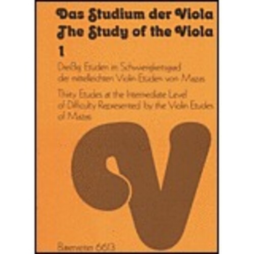 Study Of The Viola Book 1 Book
