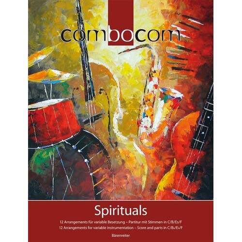 Spirituals Score/Parts Combocom Flexible Ensemble (Music Score/Parts) Book