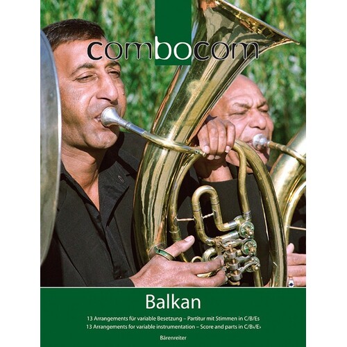 Balkan Score/Parts Combocom Flexible Ensemble (Music Score/Parts) Book