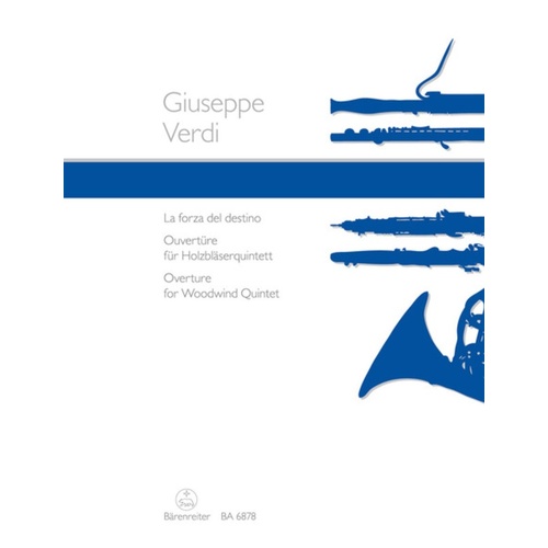 Force Of Destiny Overture Arr Woodwind Quintet Book