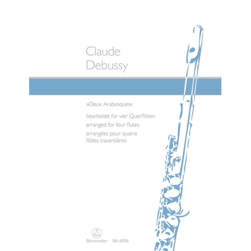 Arabesques 2 For 4 Flute Score/Parts Book