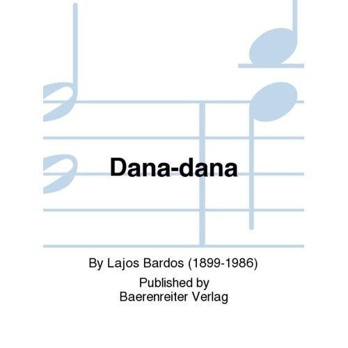 Dana Dana SSA Choral Score (Min 10 Copies) (Softcover Book) Book