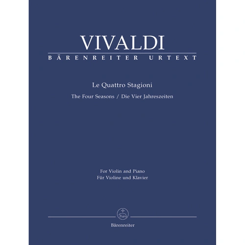 The Four Seasons Violin and Piano Edition by Christopher Hogwood