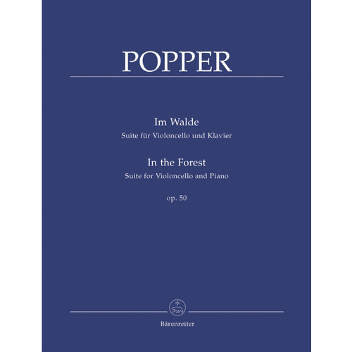 Im Walde / In The Forest For Violoncello And Piano Op. 50