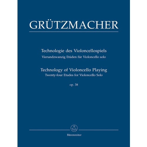 Technology Of Violoncello Playing Op 38 Book