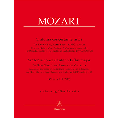 Sinfonia Contante e Flat K 297B