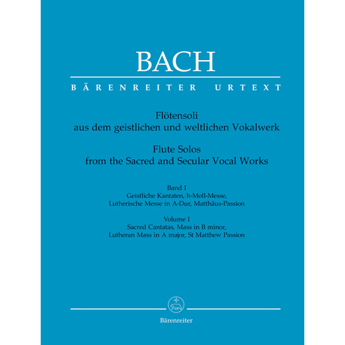 Flute Solos From Sacred And Secular Vocal Works