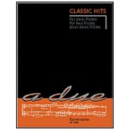 Classic Hits For Two Flutes Book