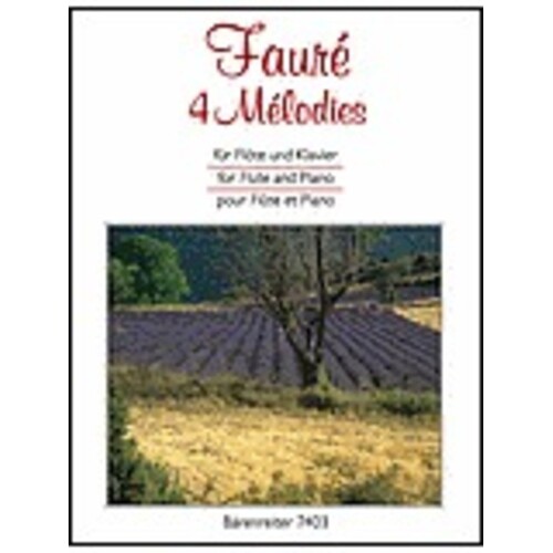 Melodies 4 Flute Piano Book