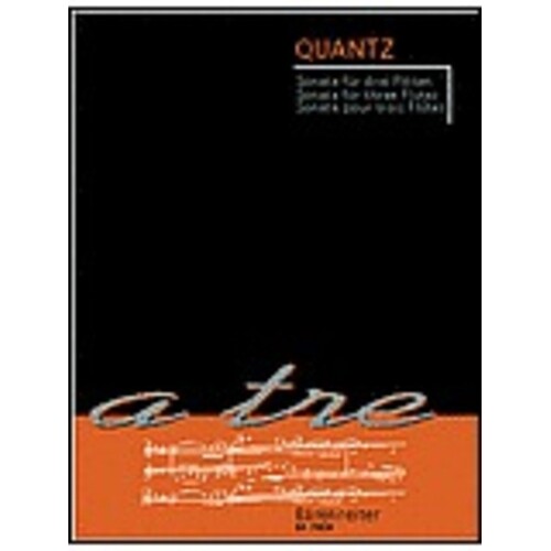Sonata For Three Flutes Quantz Book