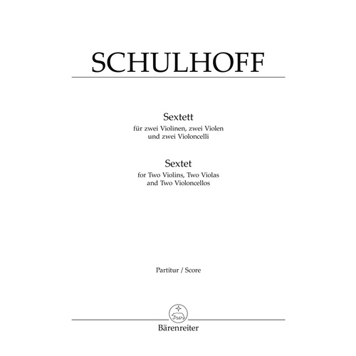 Sextet For Two Violins, Two Violas And Two Violoncellos
