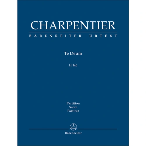 TE DEUM H146 Full Score Folk Instrument Sheet Music