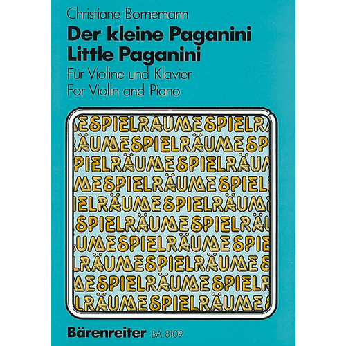 Little Paganini For Violin And Piano