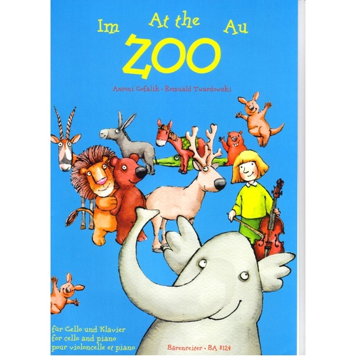 At The Zoo: 15 Easy Pieces for Beginners for Cello and Piano