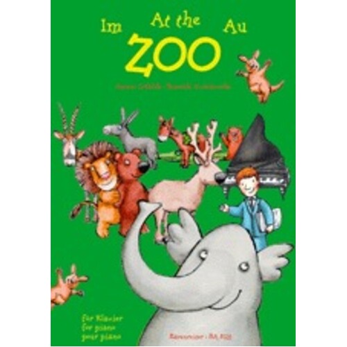 At The Zoo Easy Piano (Softcover Book) Book