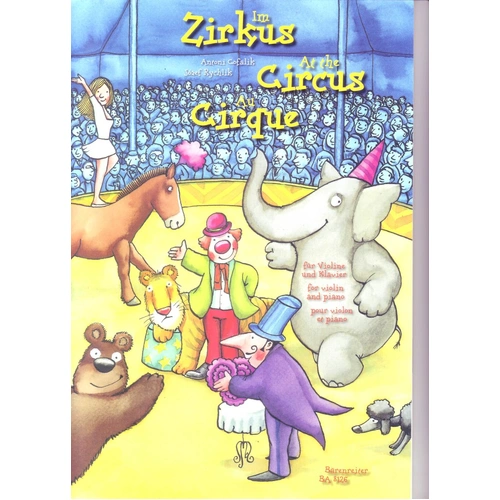 At The Circus Easy Pieces for Beginners for Violin and Piano