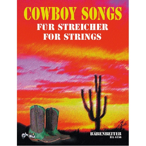 Cowboy Songs String Quartet Score and Parts