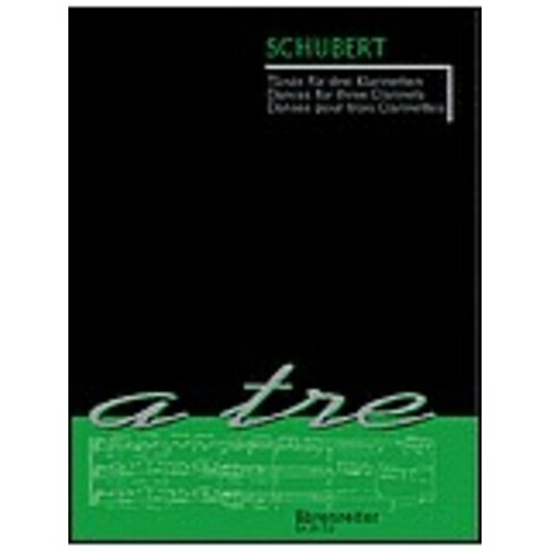 Dances For Three Clarinets Book