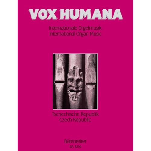 Vox Humana Organ Music Of Czech Republic Book