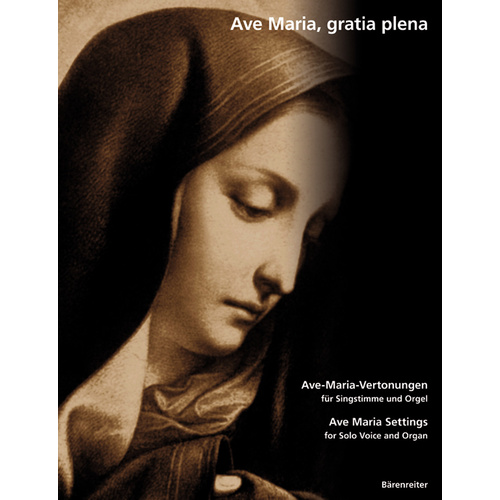 Ave Maria Gratia Plena SATB Choral Sheet Music