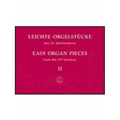 Easy Organ Pieces From The 19Th Century Book 2