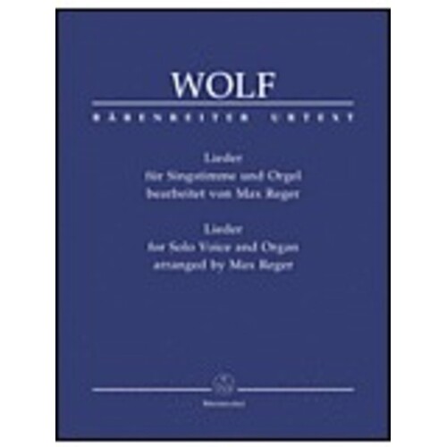 Sacred Songs Arr Reger Voc/Org
