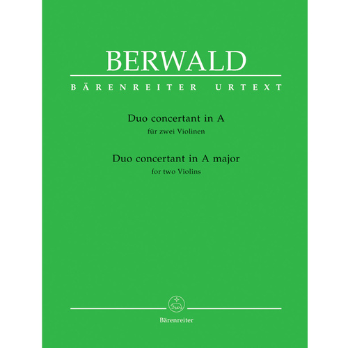 Duo Concertant For Two Violins In A Major