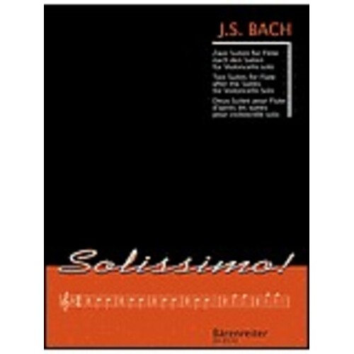 Suites 2 Bwv 1007 1009 Flute Solo Ed Linckelmann Book