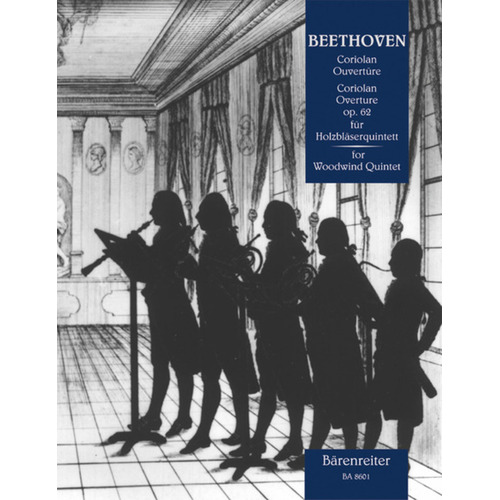 Corionline Audion Overture Op 62 Arr Woodwind Quintet Book