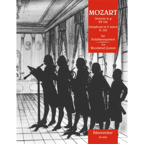 Symphony No 40 in G Minor for Wind Quintet