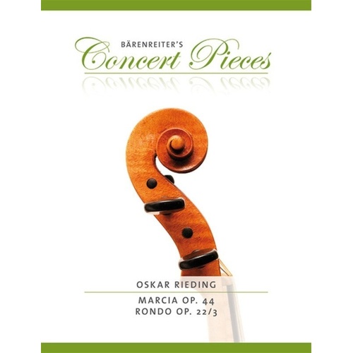 Marcia Op 44 Rondo Op 22 No 3 for Violin and Piano