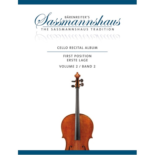 Cello Recital Album Volume 2 Sassmannshaus