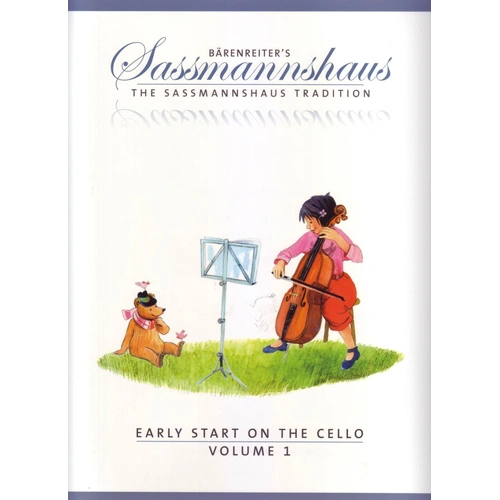 Early Start on the Cello Volume 1 by Barenreiter, 64 Pages