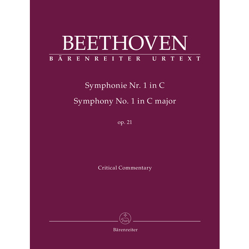 Symphony No. 1 In C Major Op. 21