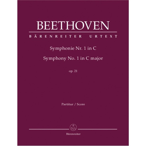 Symphony No 1 Op 21 C Fsc