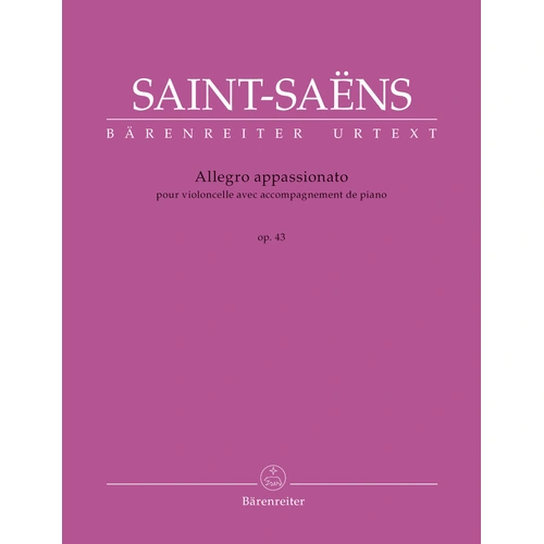 Allegro Appassionato Op. 43 for Cello and Piano Sheet Music