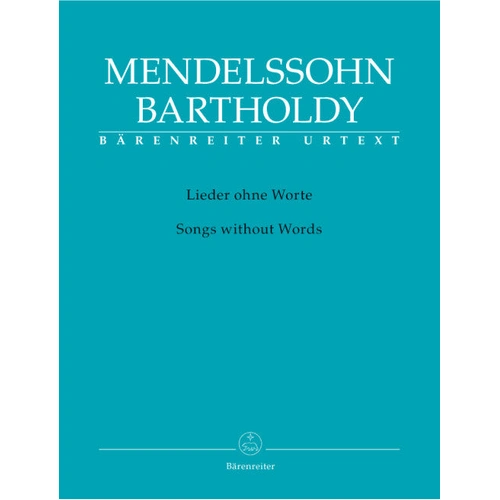Mendelssohn Songs Without Words for Piano Solo Sheet Music