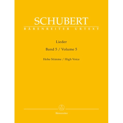 Lieder Book 5 High