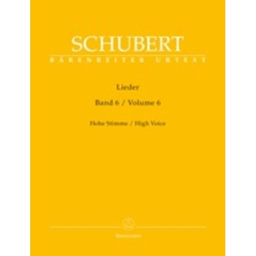 Lieder Book 6 High